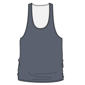 Fashion sewing patterns for Muscle vest  7598